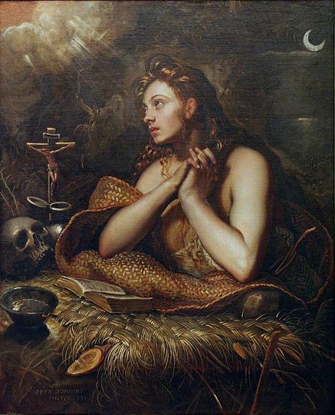 Domenico Tintoretto The Penitent Magdalene oil painting image